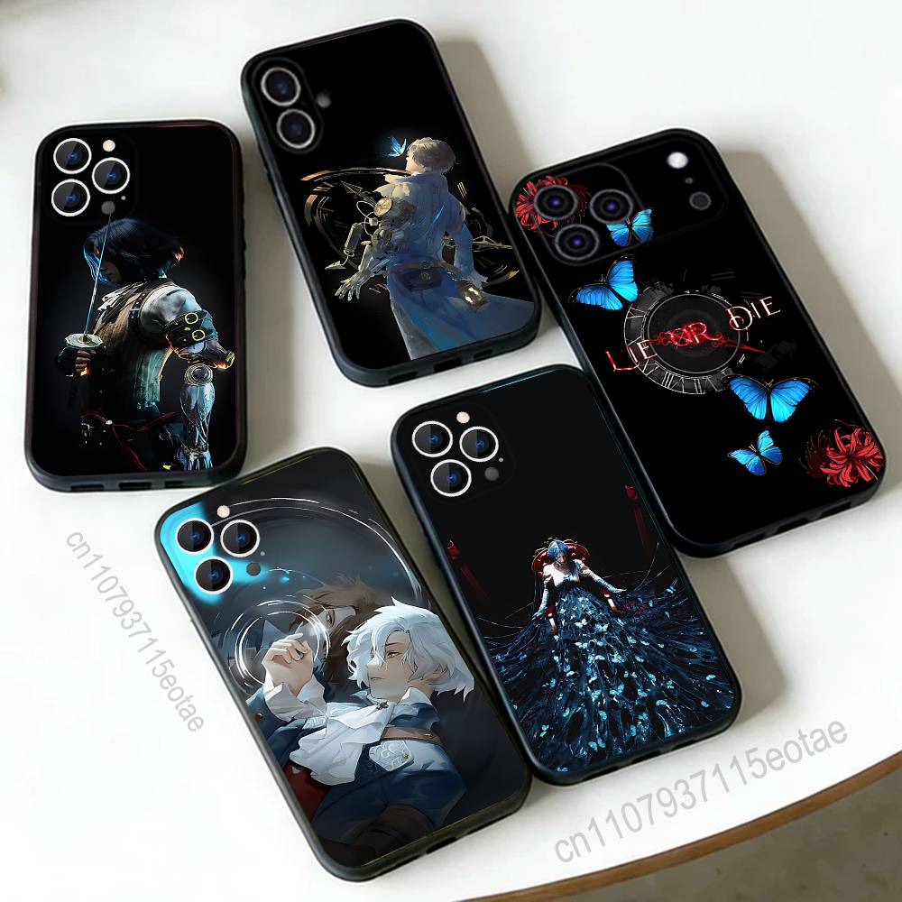 L-Lies of P GAME Phone Case For iPhone 17,16,15,14,13,12,11,Pro,Max,Plus,E,Air,Mini Protective Black Cover