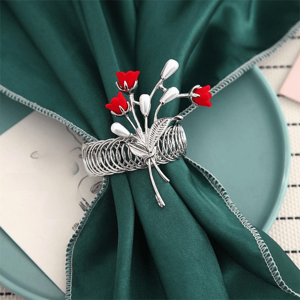 Adjustable Metal Curtain Clips Beautifully Curtain Buckle Automatic Tightening Clips  Bedroom Style 4