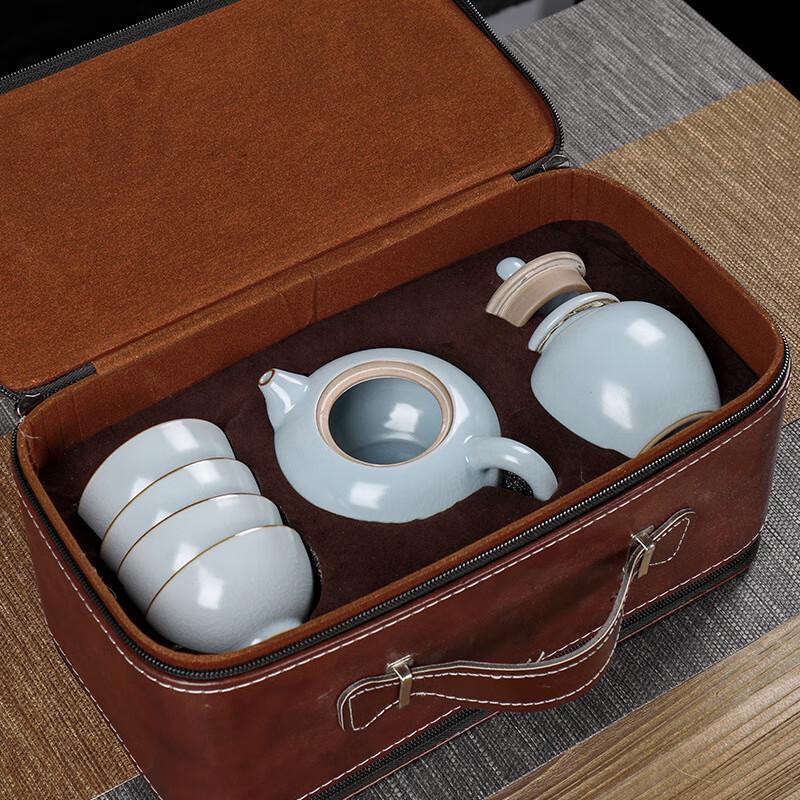 Ceramic Kung Fu Travel Tea Set