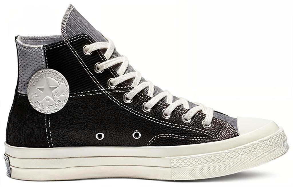 Chuck 70 Converse Hi smíšený materiál 'Black Egret' 163220C