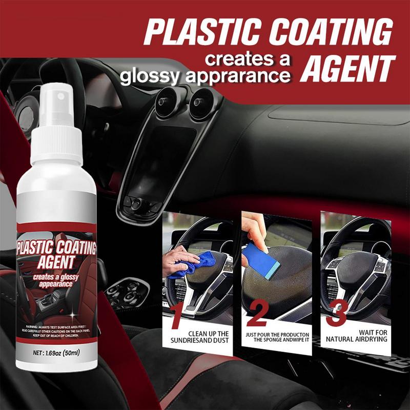 Car Interior Dashboard Wax Polish Car Interior Paint Car Cleaning Supplies Car Cleaning Agent Quick Restorer For Cars Boats