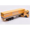 Modello di Auto Camion Container Diecast Scala 1/50 Metallo Lega Ingegneria Camion di Trasporto Pianale Veicolo Semirimorchio Modello di Auto Regali per Bambini