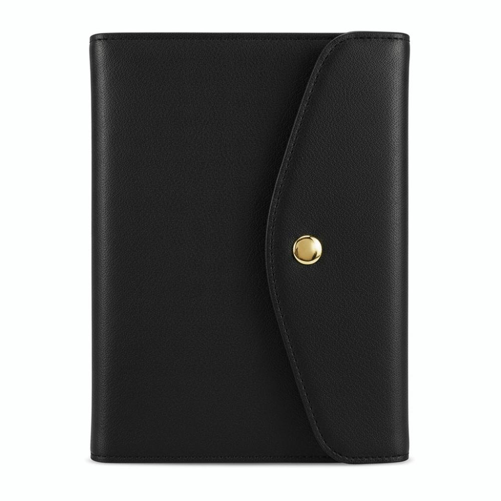 Loose-leaf Diary Notebook Taking Notes Memo Notepad Simple A5 Notebook  Student Stationery чёрный