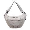 Winter Texture Fashion Tote Bag Casual Personality Shoulder Messenger Bag Niche Design Women's Bag
