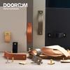 Dooroom Brass&Leather Furniture Handles Nordic Modern Wardrobe Dresser Cupboard Cabinet Drawer Shoe Box Wine Bar Pulls Knobs
