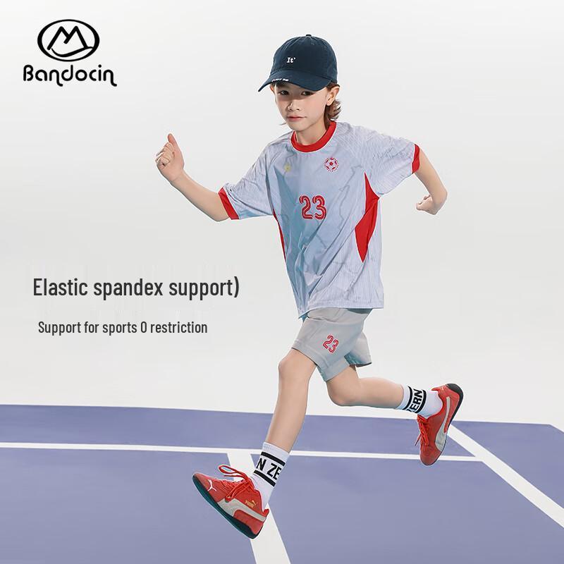 Boys  Quick-Dry Sports Short Sleeve Set 140