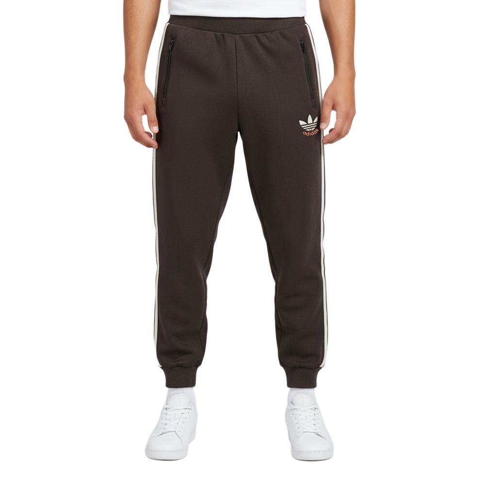Adidas Originals Comfortable Knitted Cuffed Striped Pants Kids Bottoms KU9538 116