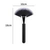 Large Wooden Handle Fan Brush Highlight Brush Delicate Fiber Hair Quick Makeup Residual Painting Batch