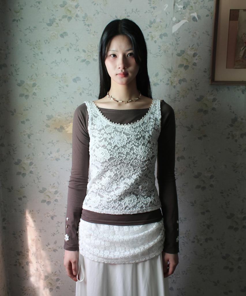 RUBATI Sasha Lace Petit Bustier_Ivory