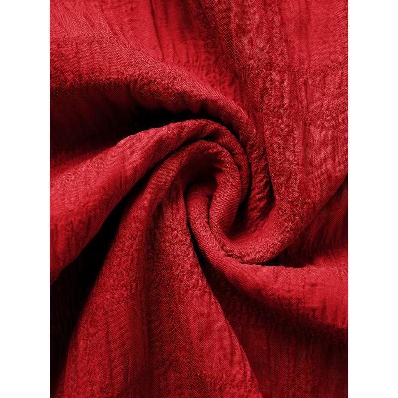 Women's Textured Ruffle Short Sleeve Blouse Summer Crew Neck Tops Dressy Casual Loose Fit Tee Shirts Beach Clothes