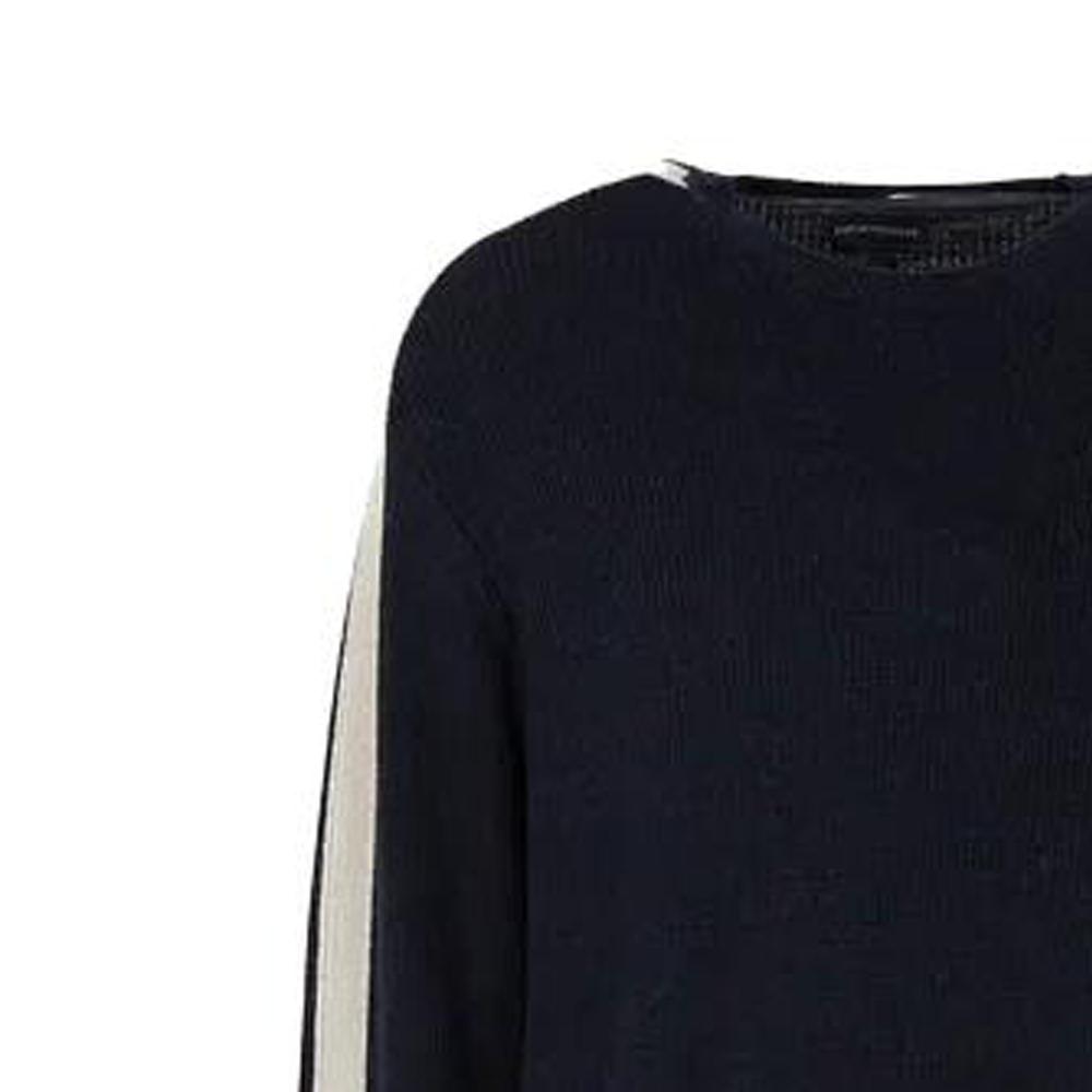 EMPORIO ARMANI Sweaters Men's Marine Blue Crew Neck Moderate Other 6R1MXC1-MNCZ1-0920