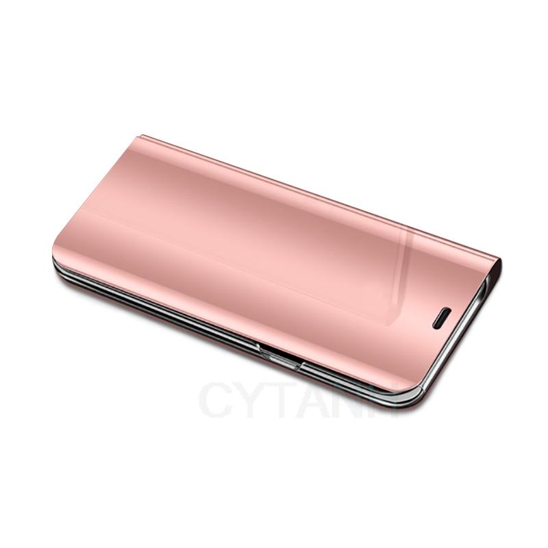 For Honor Magic5 Lite Case Smart Mirror Leather Flip Cover Honar Magic 5 Lite Magic5Lite 5G Magnetic Book Stand Shockproof Funda