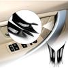 Car Door Handle Panel Cover for BMW 3 4 5 Series G30 G31 2017-2023 Door Pull Handle Cover Carbon Fiber Pattern Auto Accessories