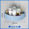 LIEI Punch-Free Bathroom Storage Shelf