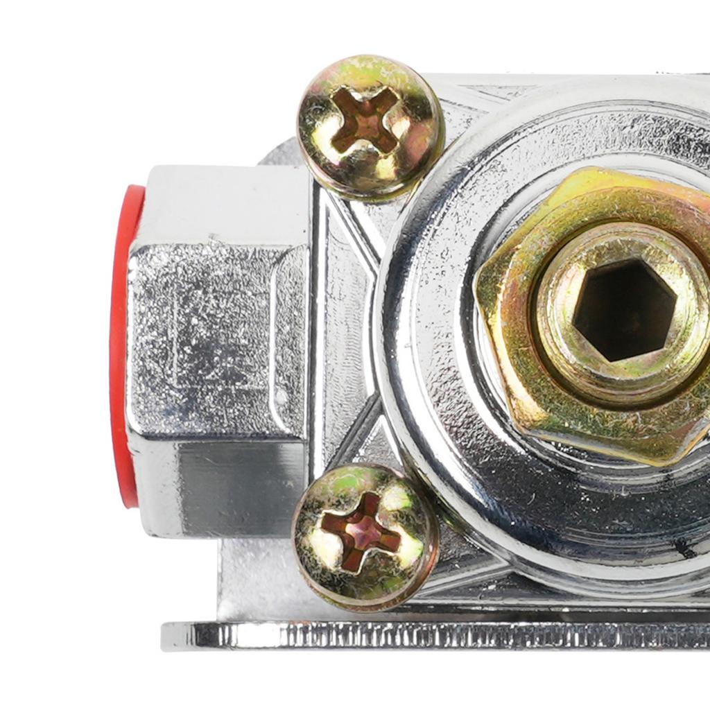 Carburetor Parts Zinc Alloy 12-803 12-804 Fuel Pressure Regulator for Holley Edelbrock 3/8in NPT Port