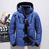 Giacca da uomo in piumino con cappuccio stile coreano - Vestibilità slim, Spessa, Calda, Taglie forti, Cappotto corto sportivo da esterno