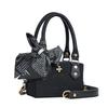 DIOR [Customized Cosmetic Bag] Black Ink Language Niche Exquisite Trendy High-end American Style Minimalist Light Luxury Canvas Portable 14*10*8cm
