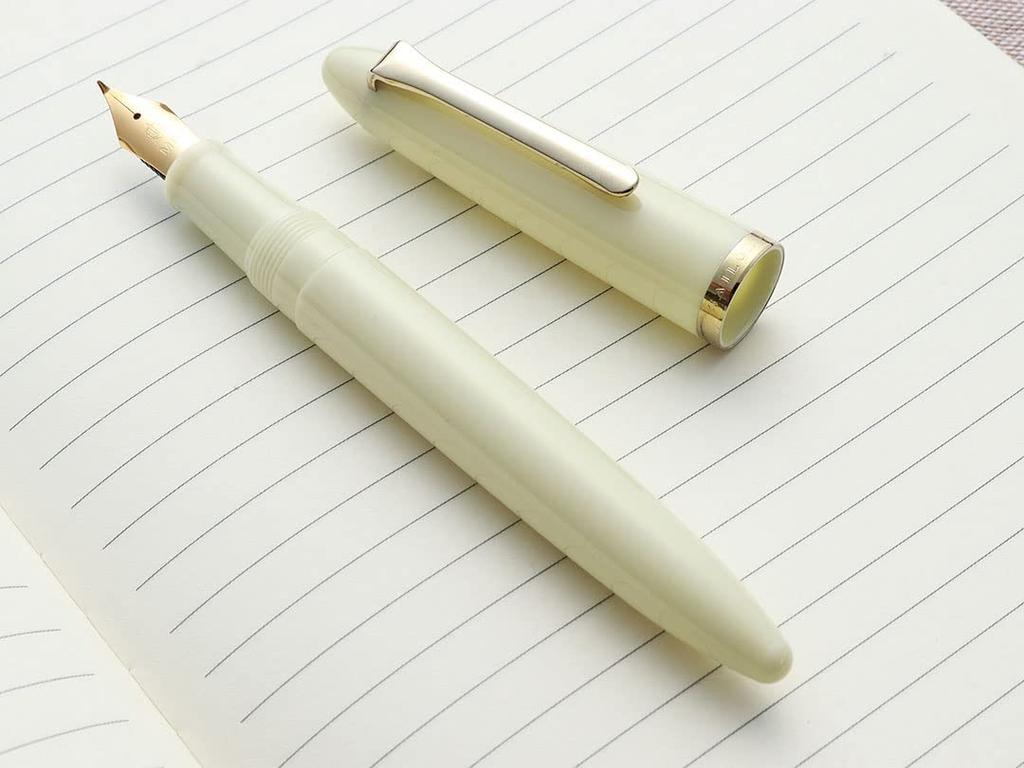 WANCHER SAILOR Original Profit Fountain Fude de Wancher Pen, Mannen, Ivory,