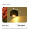 Square Design Wall Lamp IP65 Waterproof Outdoor Garden Light Solar Wall Lights  Outdoor Use