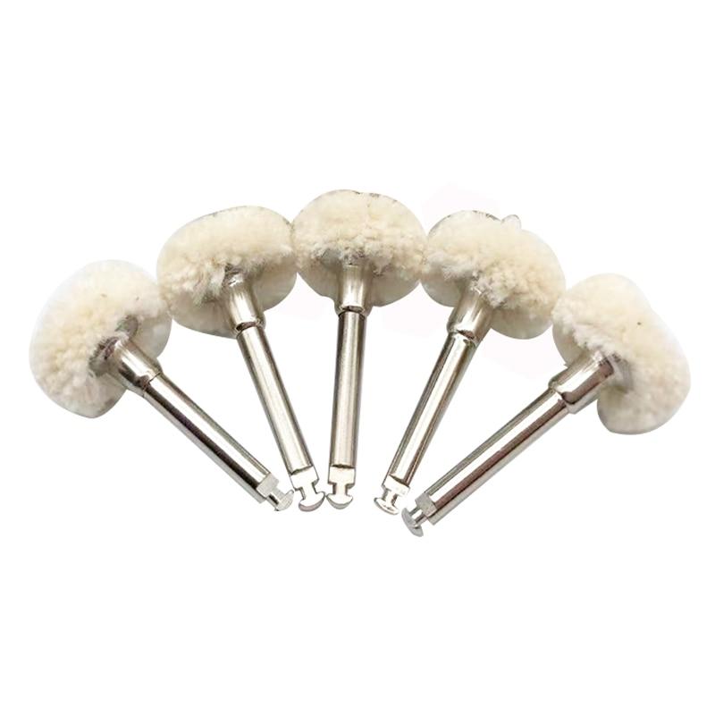 

5 шт./пакет RA хвостовик стоматологическая щетка для полировки, сверло, колесо, материалы, хлопок, фетр, козья шерсть, инструменты, диаметр 10 мм, наконечник, вращающиеся инструменты 5pcs RA shank cotton