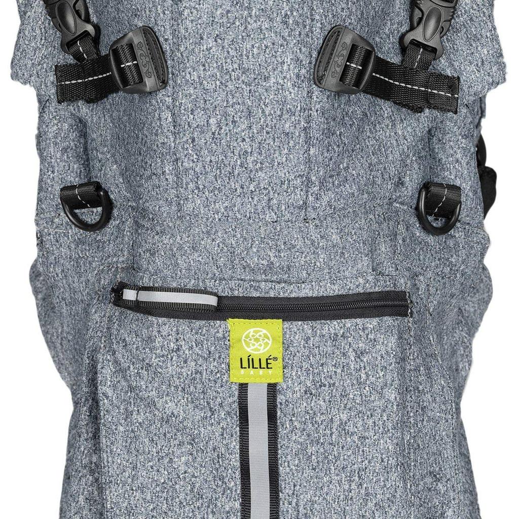 Baby carrier piggyback string Pursuit Pro Heather Gray LÍLLÉbaby -