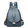 Women'S Breast Bag Simple And Simple Women'S Backpack Casual Soft Leather Large Capacity Women'S Backpack