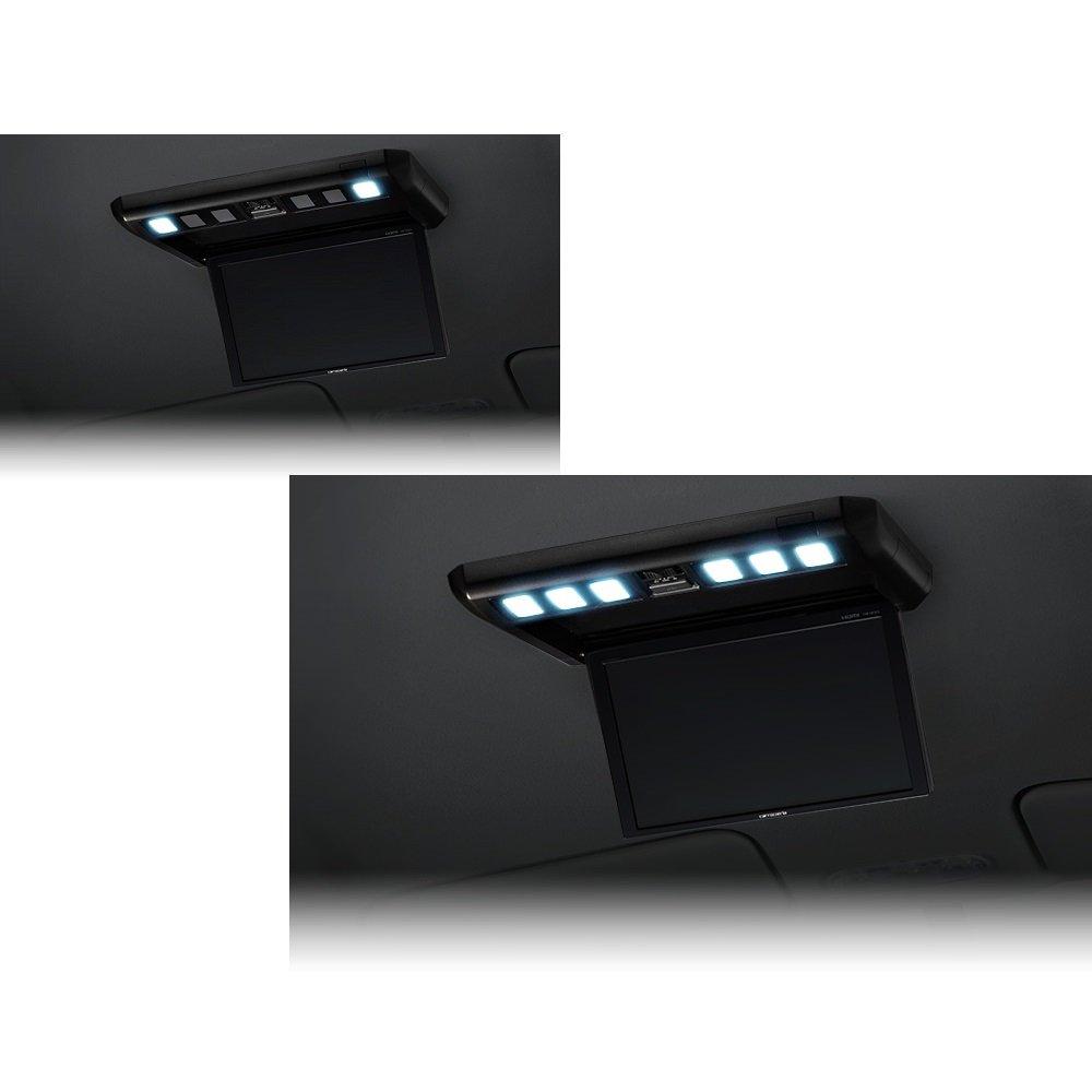 Pioneer Flip Down Monitor inch Black WVGA Room Lamp Carrozzeria TVM-FW1030-B 10.2