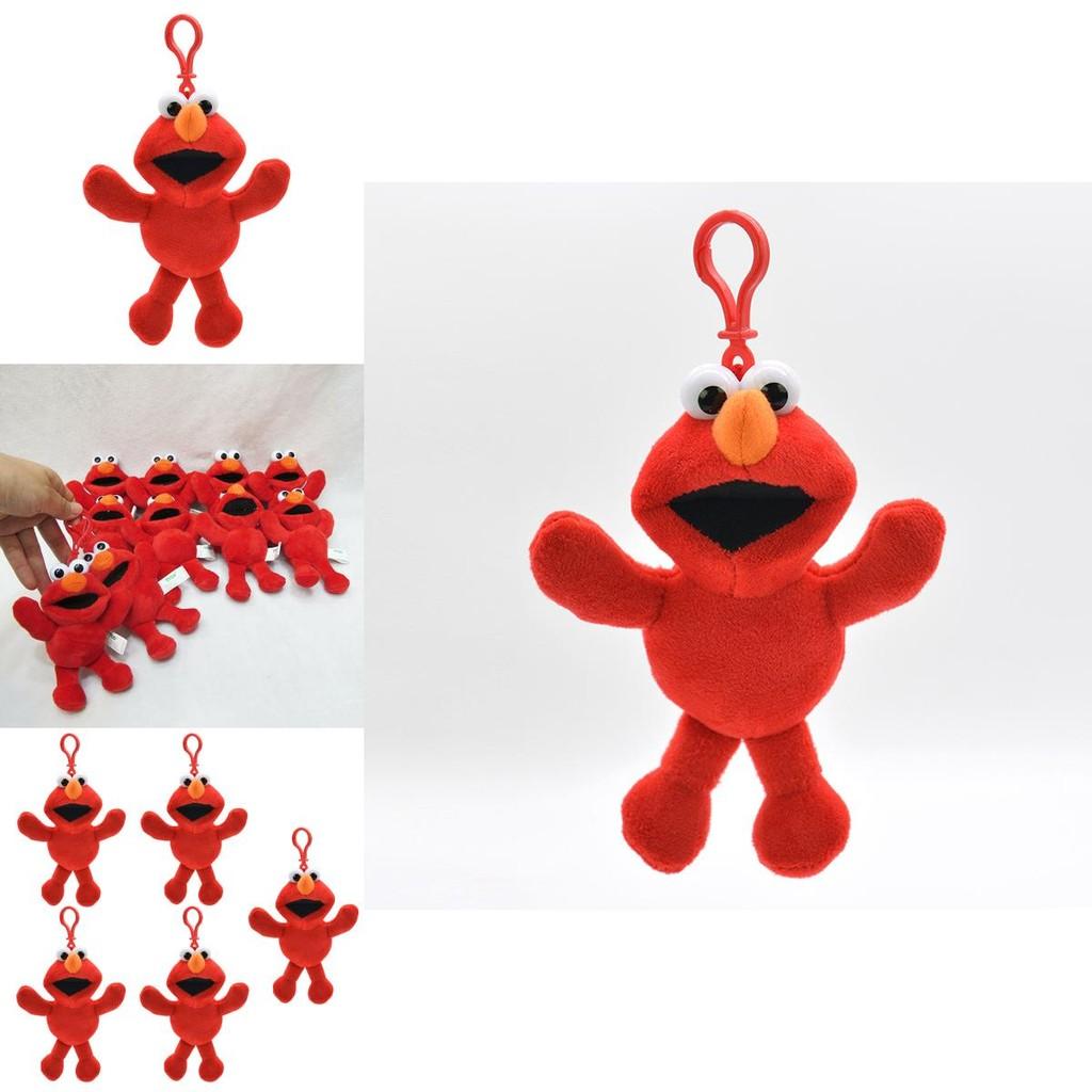 Sesame Street Elmo Plush Doll Adorable Red Stuffed Toy For Kids Gift Collectible