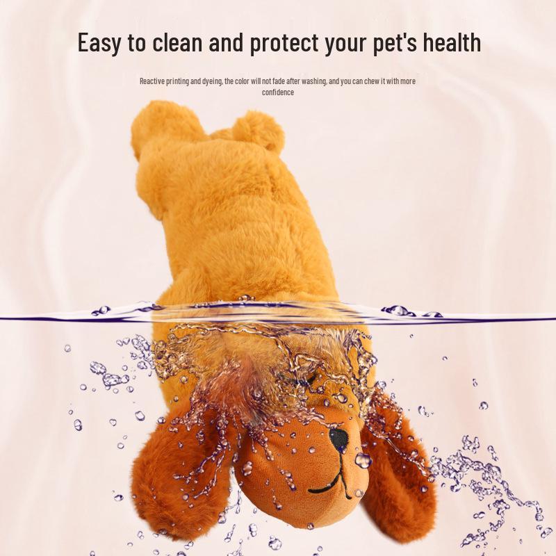 Plyšová hračka pro psa s tlukoucím srdcem pro úzkost a pomoc při spánku