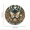 Decorative Metal Wall Art Sign 20x20 Cm Retro Tin Poster