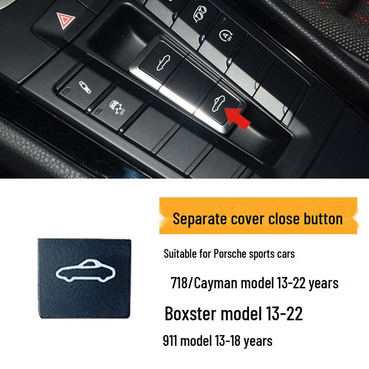 Porsche 981/718/911 Convertible Top Switch Button