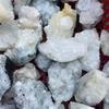 Spiritual Crystals Gemstone Healing Stones Natural Rough White Apophyllite Clusters Specimen for Decor