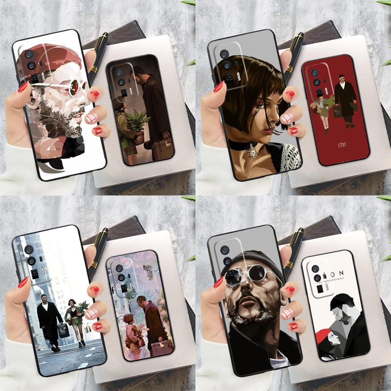 Leon The Professional Movie Poster Case For Xiaomi 14T Pro 13T 12T 11T 13 14 Ultra POCO F6 Pro M6 M5s F3 F5 X3 X5 X6 Pro Cover