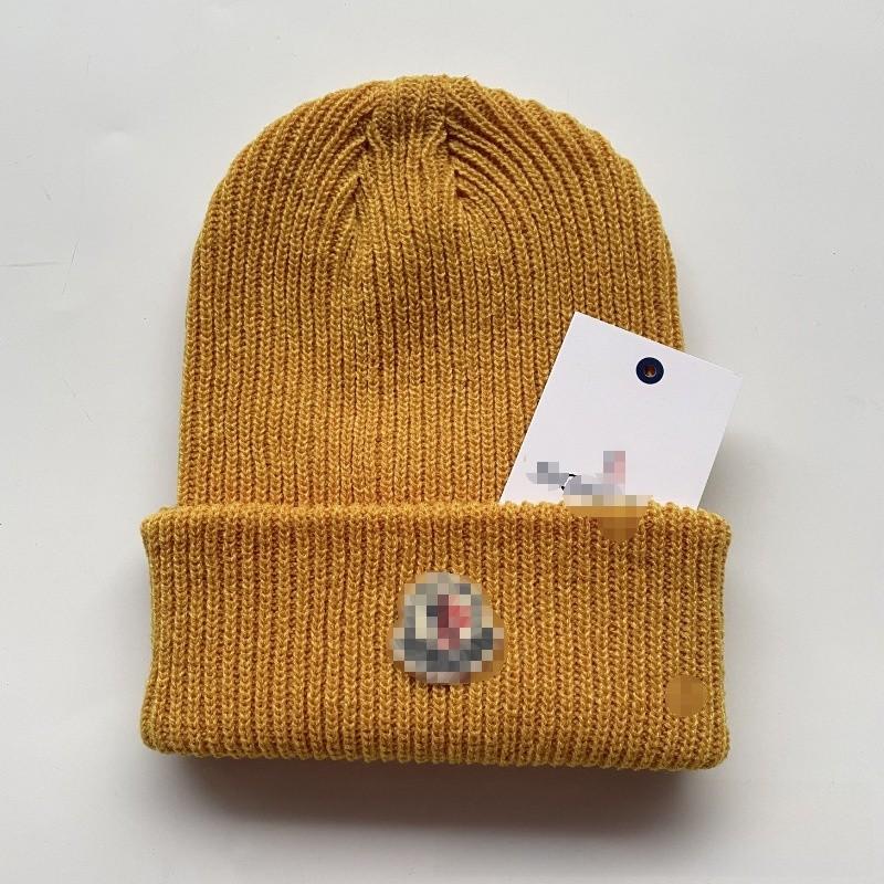 Strickmütze für Männer Frauen Warm Winddicht Lässig Herbst Winter Mit Kompassmuster