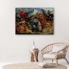 Canvas print, Hunt for the tiger - P. P. Rubens reproduction