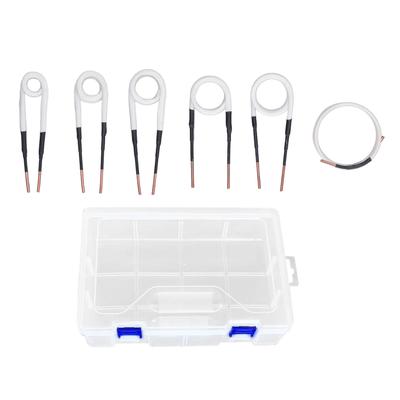 6 Stück Induktionsheizspulen-Set 3mm Messingkern 20 25 30 35 40mm Freiformende Induktionsheizdrähte