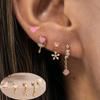 1 Paar Koreanische Süße Niedliche Rosa Herz Ohrstecker Für Damen Mädchen Edelstahl Y2K Goldfarbe Ohrstecker Knorpel Piercing Schmuck Geschenke