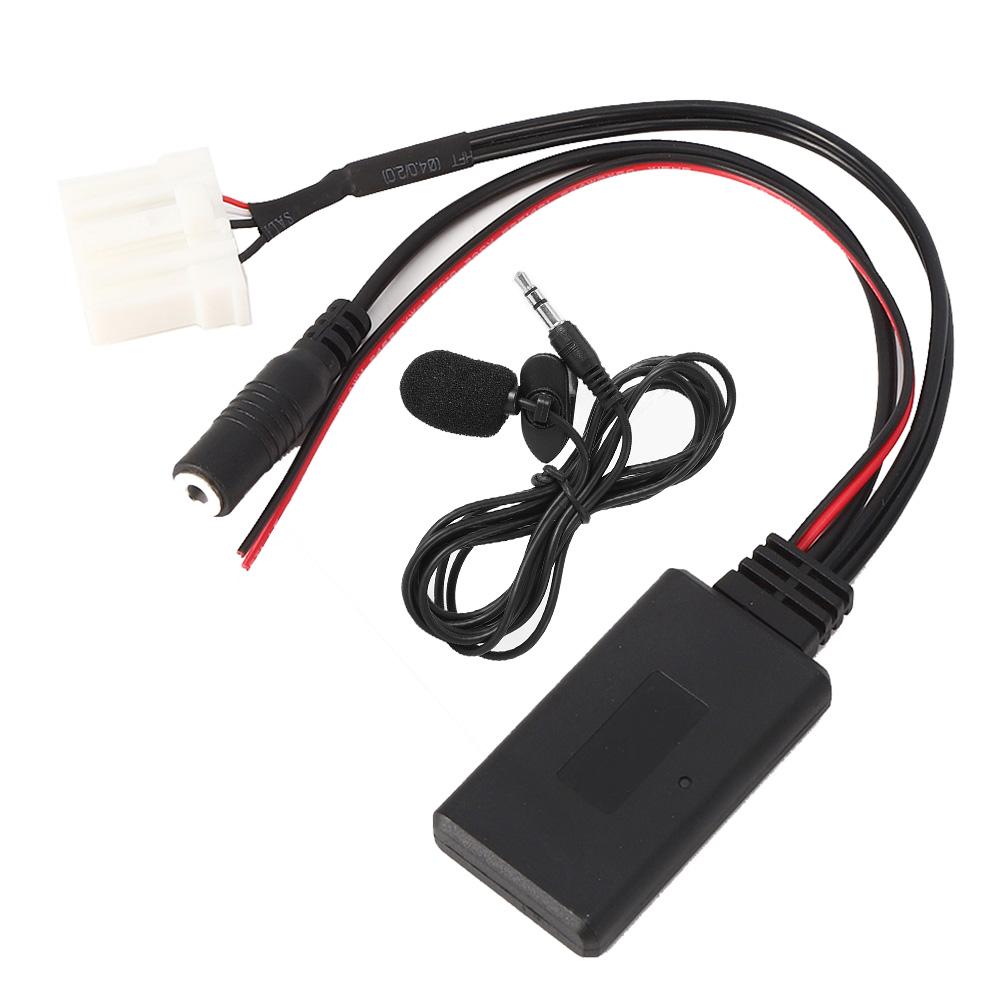 AUXin Cable Adapter Car Bluetooth 5.0 Microphone Fit for Mazda 2 3 5 6 RX8