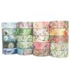 40 ruller Washi-tapesett Blomsterblomstblader Plante dekorative Washi-maskeringstape 15 mm bred