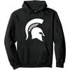 2026 New Unisex Oversized Hoodie Streetwear Spartan Warrior Helmet Graphic Print Autumn Winter Hooded Sweatshirt Pullover