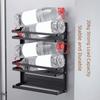 Wall Mounted Refrigerator Magnetic Shelf Folding Large Capacity Seasoning Storage Organizer Space Saving Spice Storage Rack