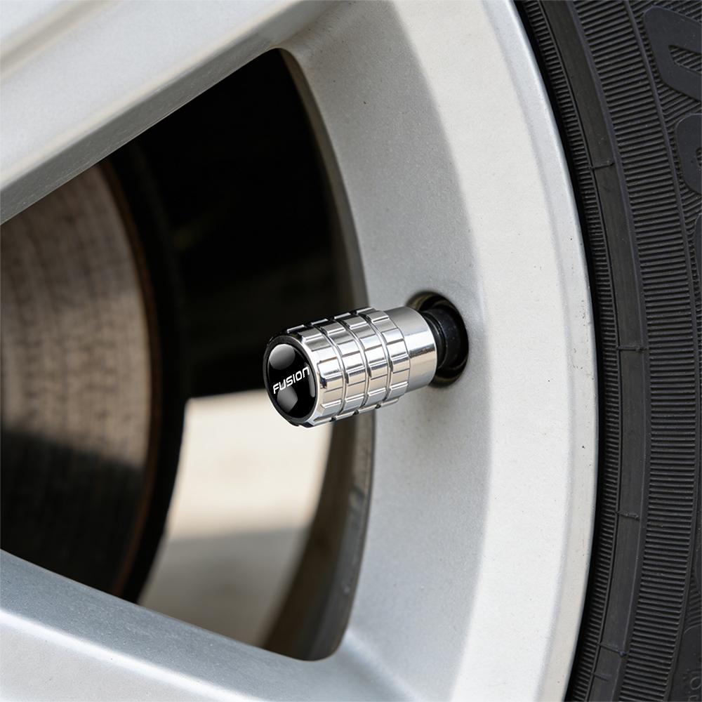 Car Tire Valve Cap Metal Tyre Wheel Air Stem Valve Cover For Ford Focus 2 3 4 MK2 MK3 MK5 Fiesta MK7 Mondeo MK4 Fusion ExplorerVSP7
