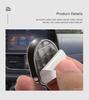 2Pcs Car Interior Mini Storage Hooks Organizer Sticker For Alfa Romeo Giulia Stelvio Junior Tonale 33 Giulietta MiTo 147 156 159