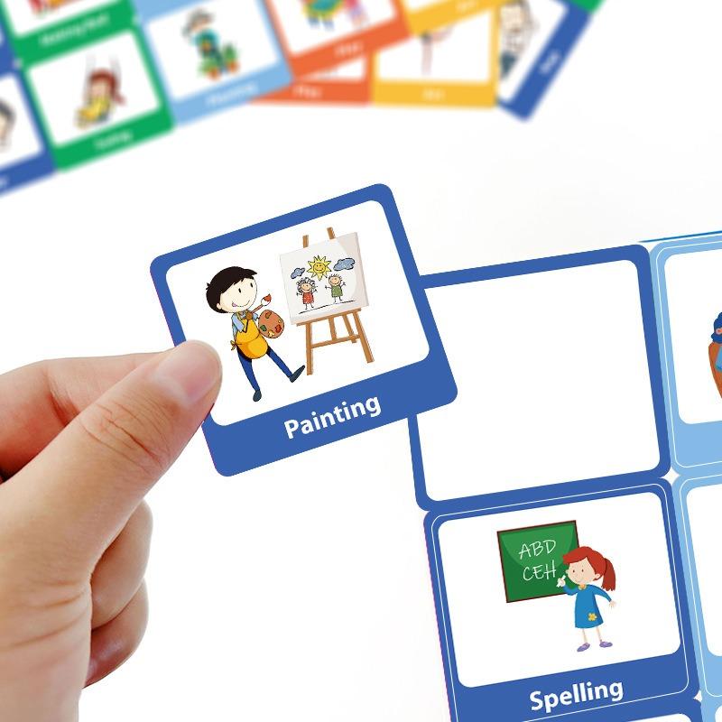 Kids Early Education Visual Daily Schedule Planning Cards For Children Good Habit Cultivation