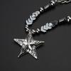 Star Pendant Clavicle Necklace Preal-Decor Stylish Chic Necklace Boho Chunky Chain Jewelry Choker Necklace Perfect Gifts