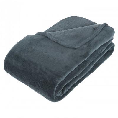 Microfiber Blanket 180 X 230 Cm Atmosphera - Storm