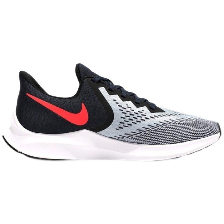 Nike Air Zoom Winflo 6 'Grigio Nero Bianco' CW3171-461