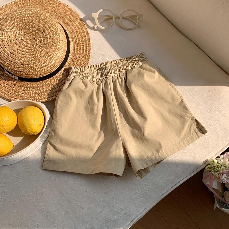 

18/5000 Girls And Boys Casual Shorts For Summer, Loose Cotton And Linen Shorts For Children 100cm