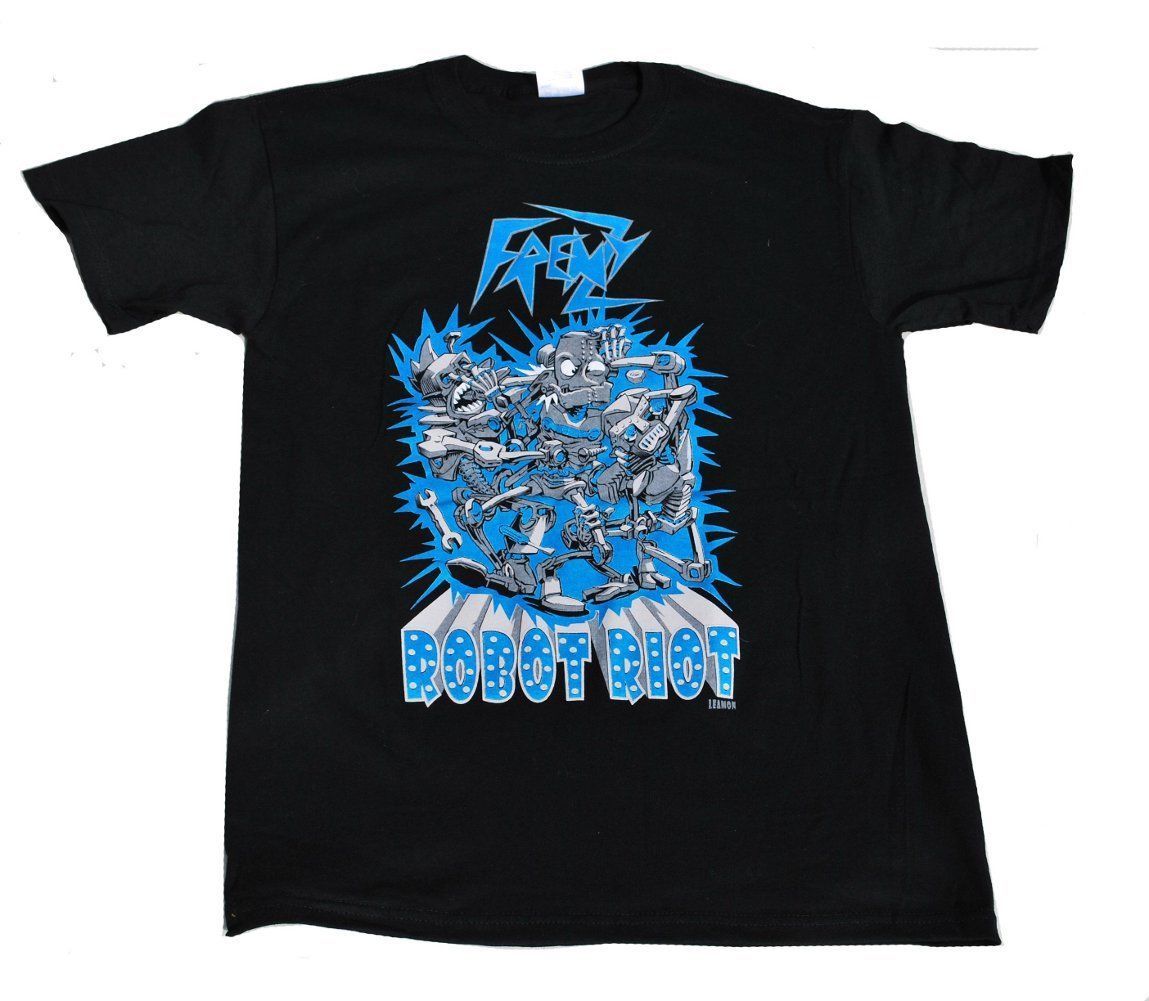 Frenzy Robot Riot T-Shirt XXXXL