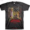 Hammer Horror Frankenstein M L XL 2XL Black T Shirt Vintage Washed Top For Everyday Wear Soft Stylish Homme Fashion Breathable